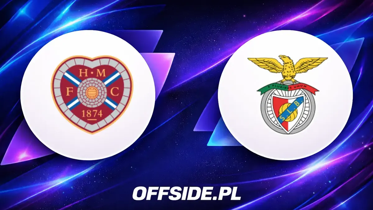 Heart OF Midlothian vs. Benfica Lizbona: gdzie oglądać mecz Ligi Europy