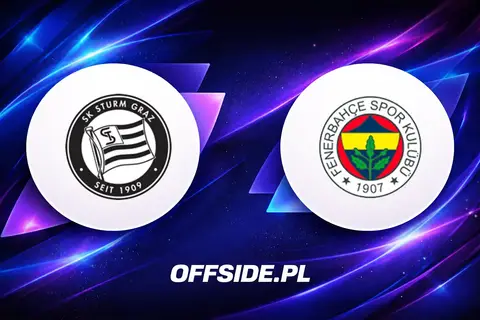 Sturm Graz i Fenerbahce ogłosiły składy na nadchodzący mecz