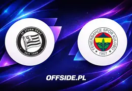 Sturm Graz i Fenerbahce ogłosiły składy na nadchodzący mecz