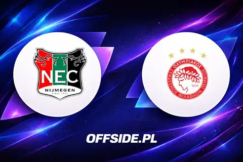 Oficjalne składy NEC Nijmegen i Olympiakos Pireus na mecz