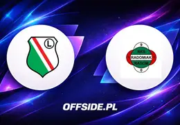 Legia Warszawa kontra Radomiak Radom: Gdzie oglądać piątkowy mecz?