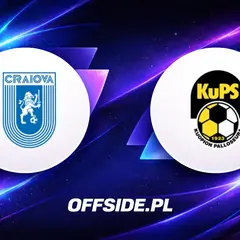 Składy na mecz Craiova - KuPS 13.08.2026