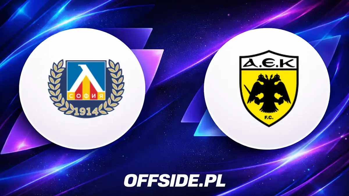 Składy na mecz Levski Sofia vs AEK Athens FC ujawnione