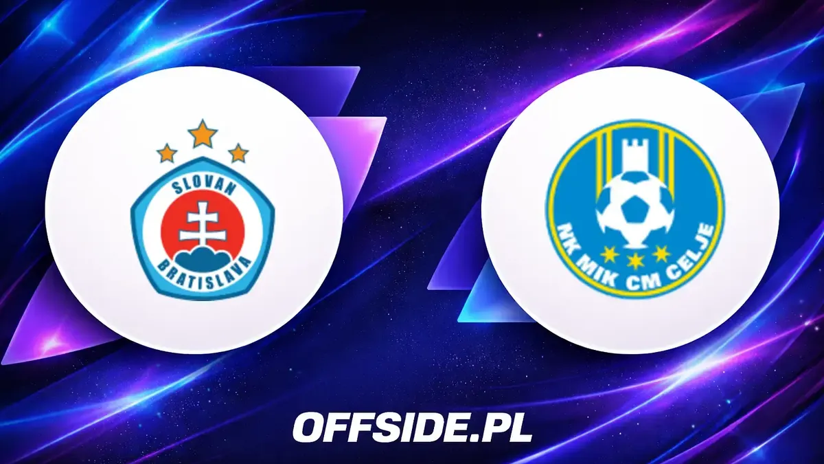 Składy na mecz Slovan Bratislava - Celje ogłoszone