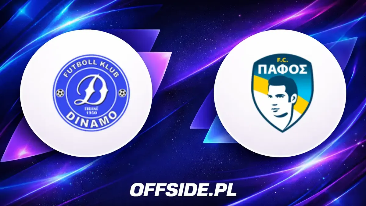 Dinamo Tirana i Pafos zmierzą się w walce o fazę grupową LKE
