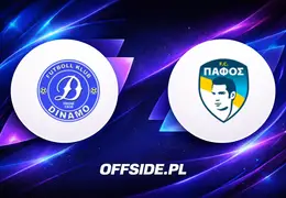 Dinamo Tirana i Pafos zmierzą się w walce o fazę grupową LKE