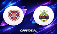Znamy składy na mecz Heart OF Midlothian - Rapid Wiedeń