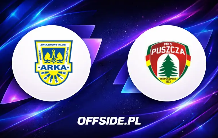 Arka Gdynia walczy o przełamanie – czy Puszcza Niepołomice stanie na drodze?