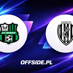 Sassuolo kontra Cesena - oficjalne składy