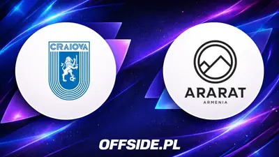 Oficjalne składy Universitatea Craiova na mecz z Ararat-Armenia