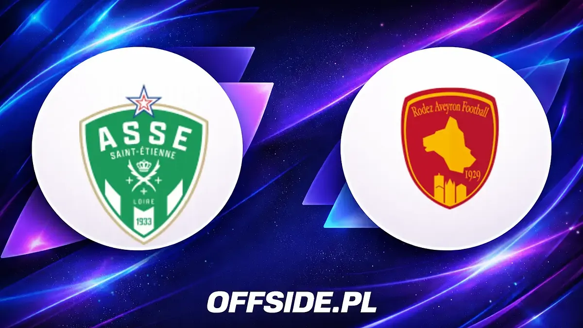 Oficjalne jedenastki na mecz Saint Etienne z Rodez