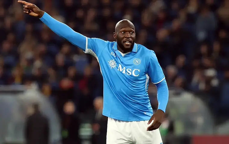 Romelu Lukaku chce zostać w Napoli i przeprasza Conte