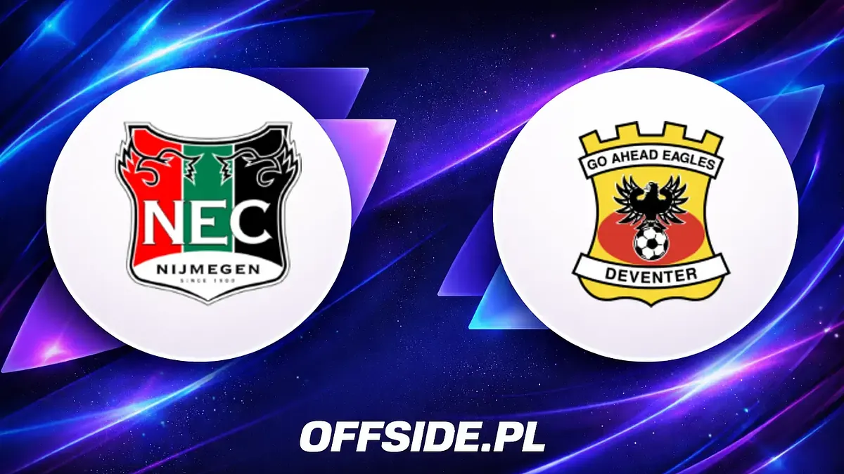 Gdzie obejrzeć starcie NEC Nijmegen z GO Ahead Eagles?