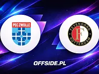 Oficjalne składy na mecz PEC Zwolle vs Feyenoord