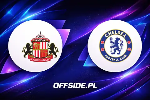 Sunderland i Chelsea Londyn z ujawnionymi składami na kluczowy mecz