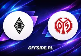 Oficjalne składy na starcie Borussia M'gladbach kontra FSV Mainz 05