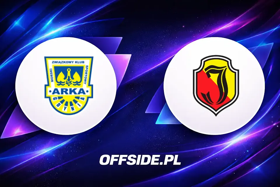 Składy Arka Gdynia - Jagiellonia Białystok