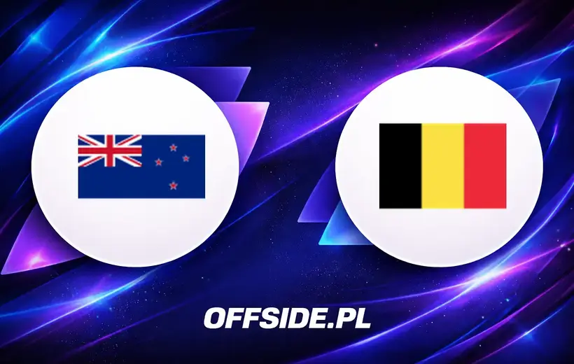 Oficjalne jedenastki na mecz Nowa Zelandia - Belgia