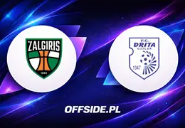 Kauno Žalgiris i Drita ogłaszają składy na mecz