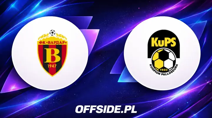 Składy na mecz Vardar Skopje vs KuPS ujawnione