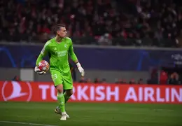 Andriy Lunin z drobnym urazem wykluczony z treningu Realu Madryt