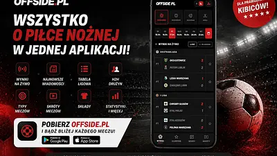 Offside.pl: Twoja piłkarska aplikacja zawsze pod ręką