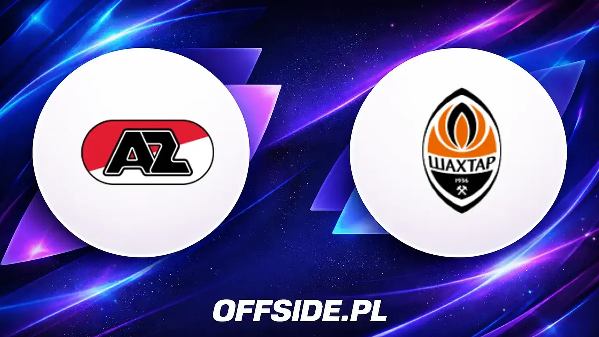 AZ Alkmaar kontra Szachtar Donieck: Znamy składy drużyn