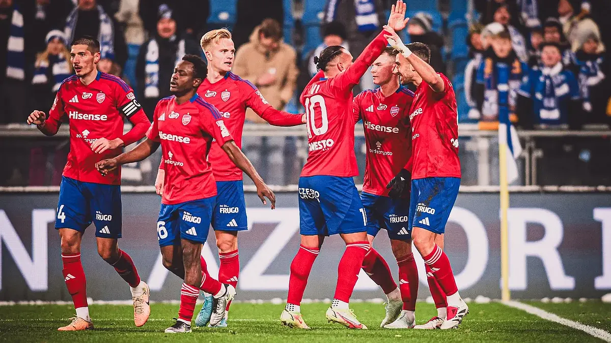 Raków triumfuje nad Lechią w ostatniej chwili