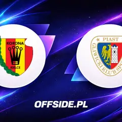 Korona Kielce - Piast Gliwice: oficjalne składy