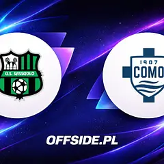 Sassuolo vs Como - oficjalne składy drużyn